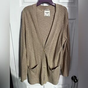 Abercrombie & Fitch | Long Button Up Cardigan